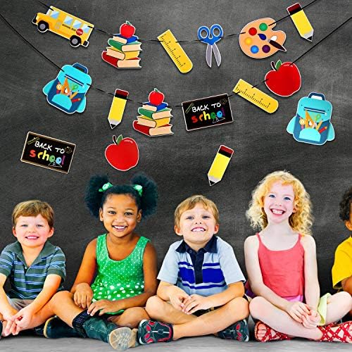 45 pcs Back to School Banners Classroom Decor Set