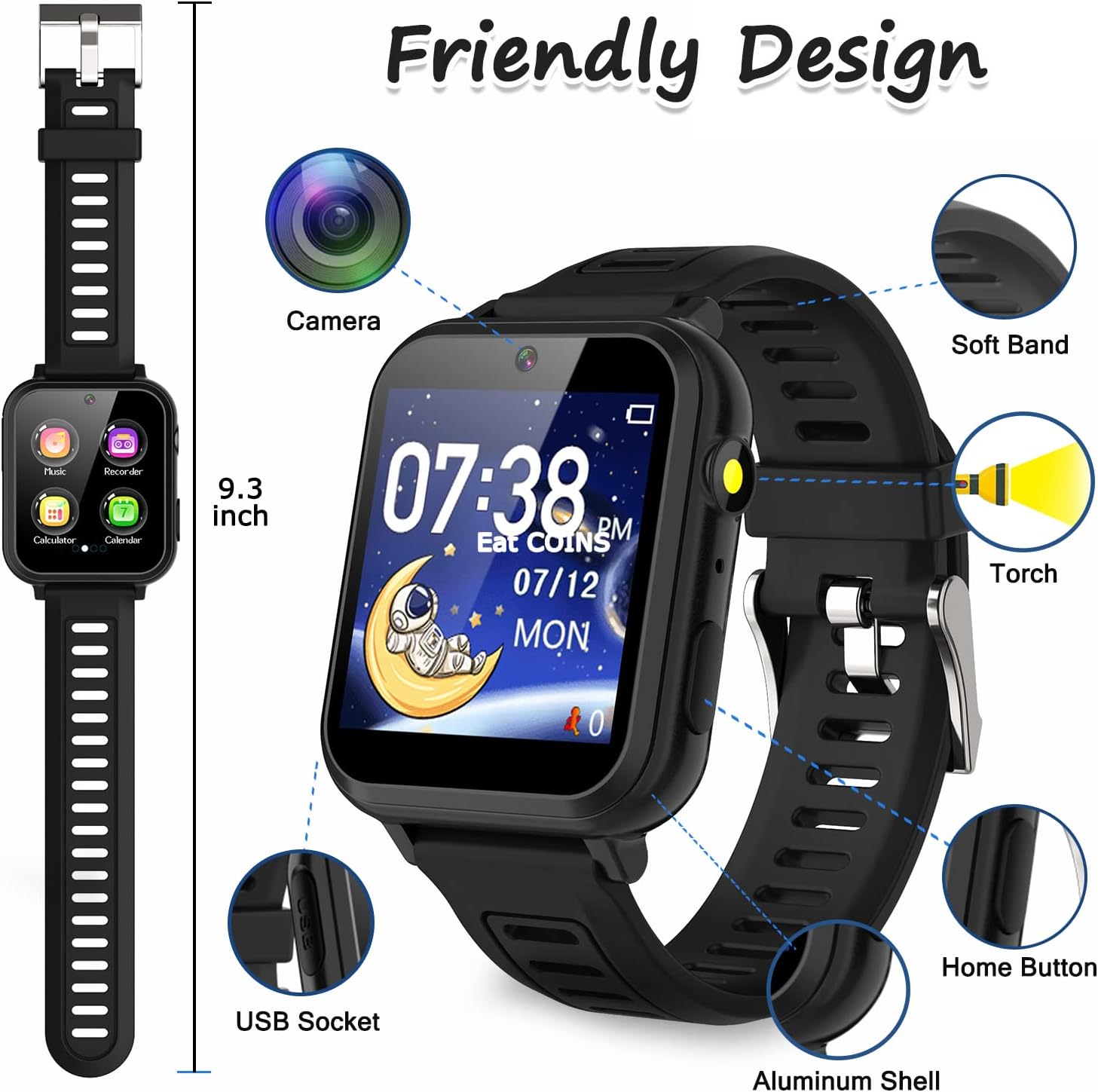 Kids Smart Watch with 24 HD Games and Camera