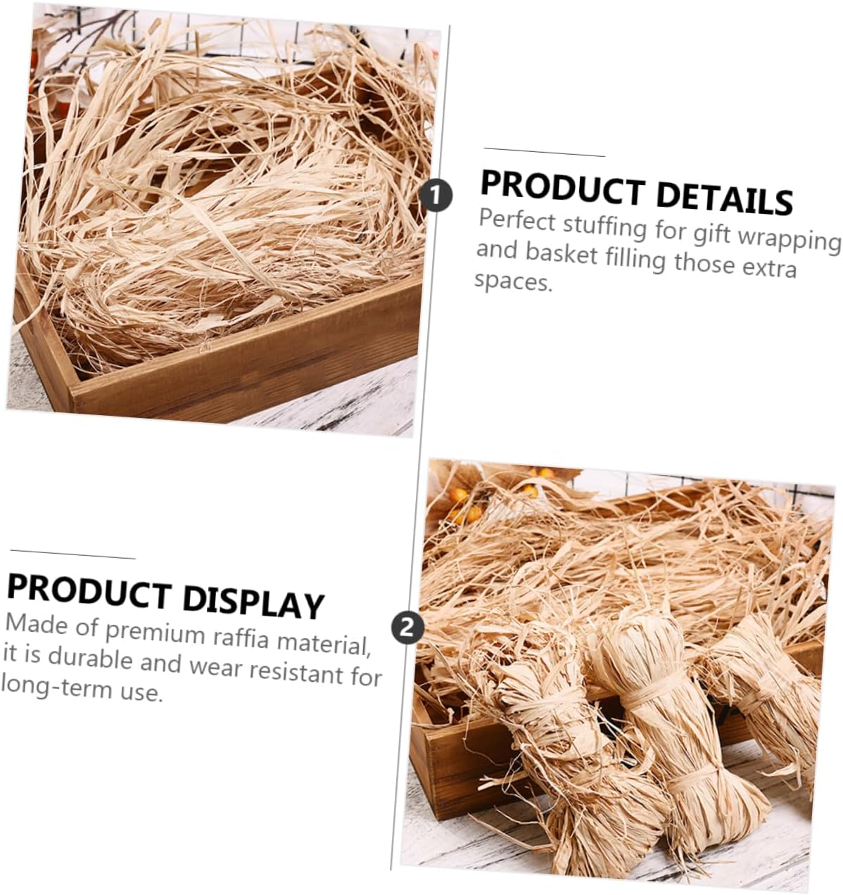 Ipetboom Natural Paper Filler for Wedding Party Supplies