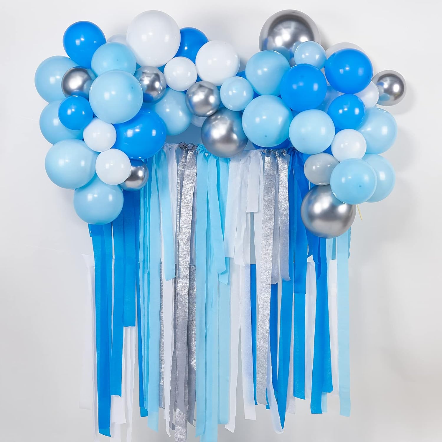 PartyWoo Crepe Paper Streamers 6 Rolls 492ft