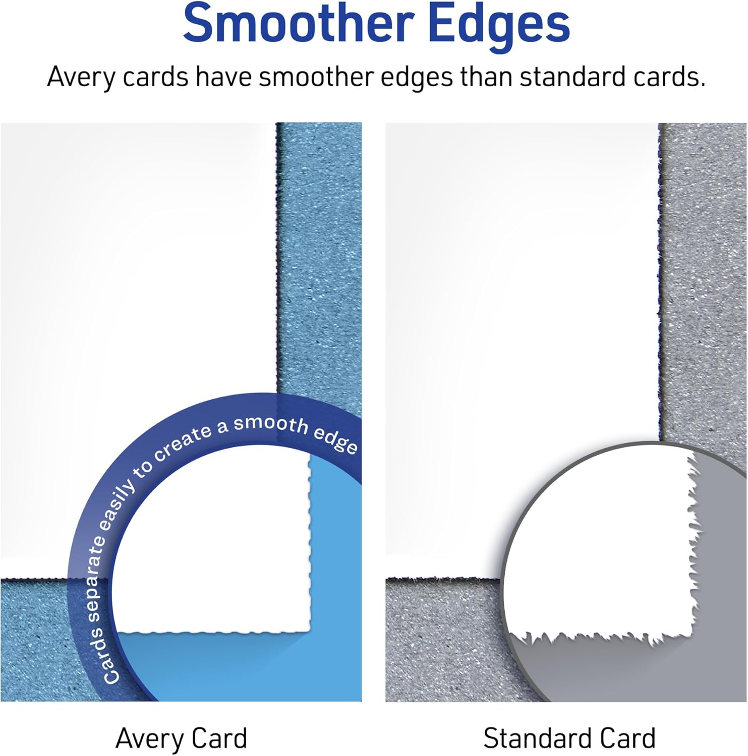 Avery 2-12 x 8-12 Inch Tent Cards with Sure Feed Technology