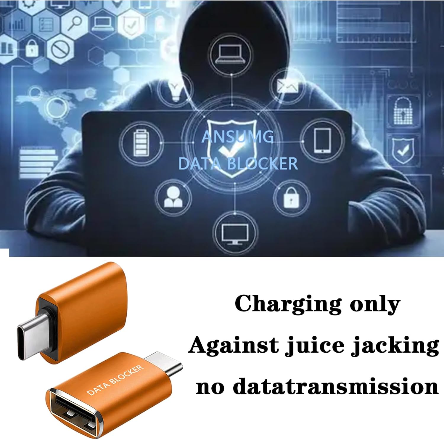 Data Blocker USB for Apple and Samsung Devices
