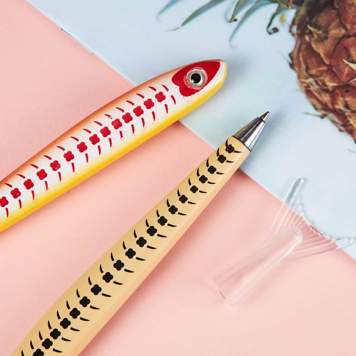 Outus Fish Shape Ballpoint Pens 12 Pack