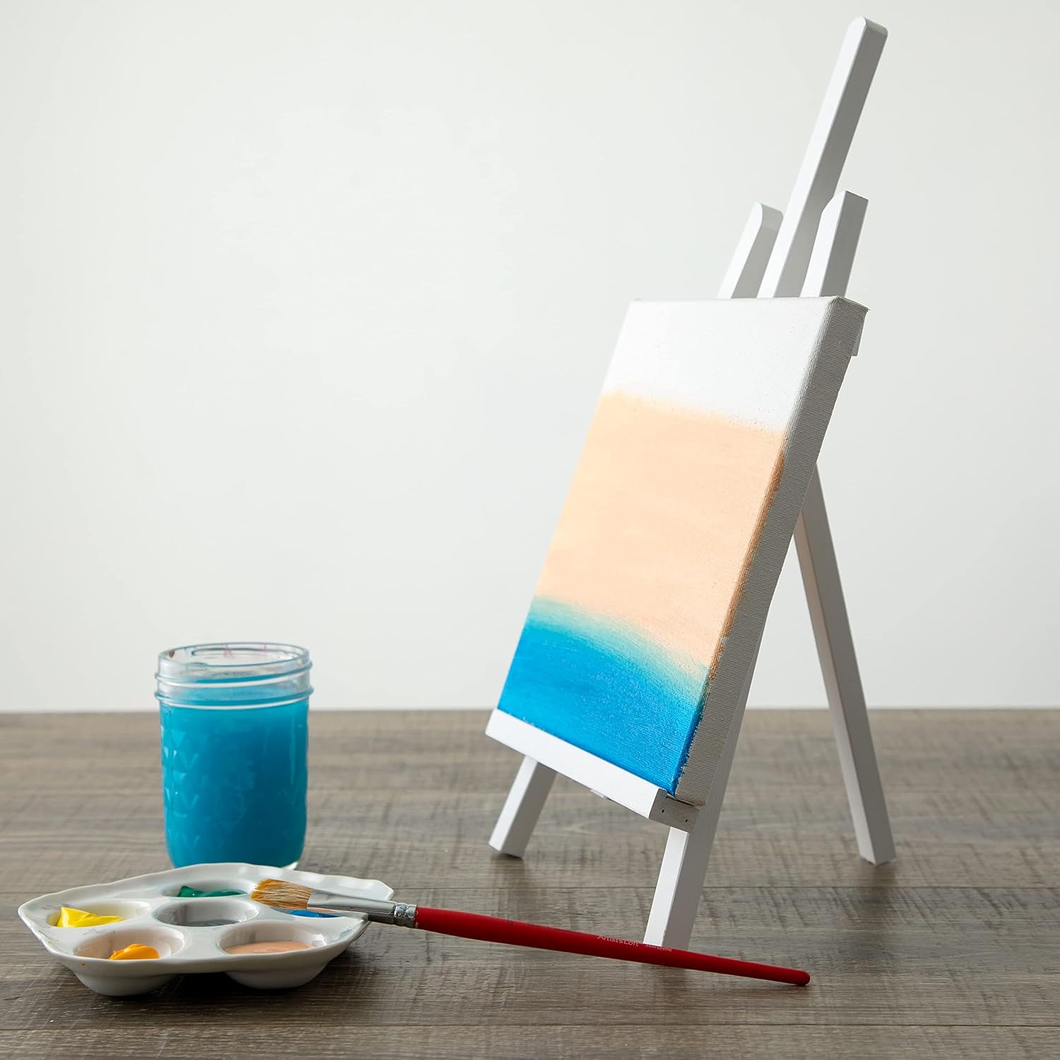 White Display Tabletop Easel by Artists Loft