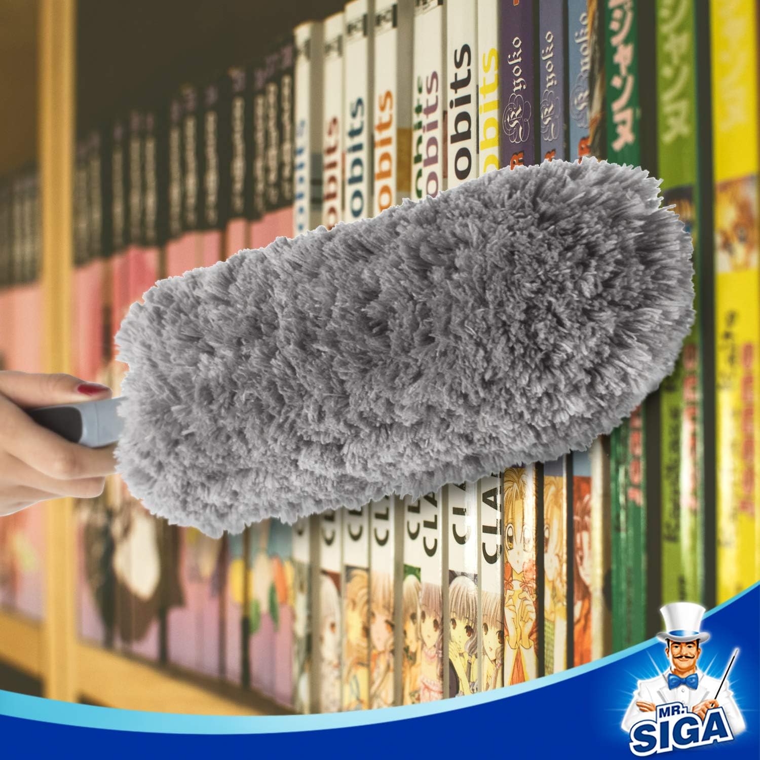 MRSIGA Lint Free Microfiber Duster Refills 2 Pack