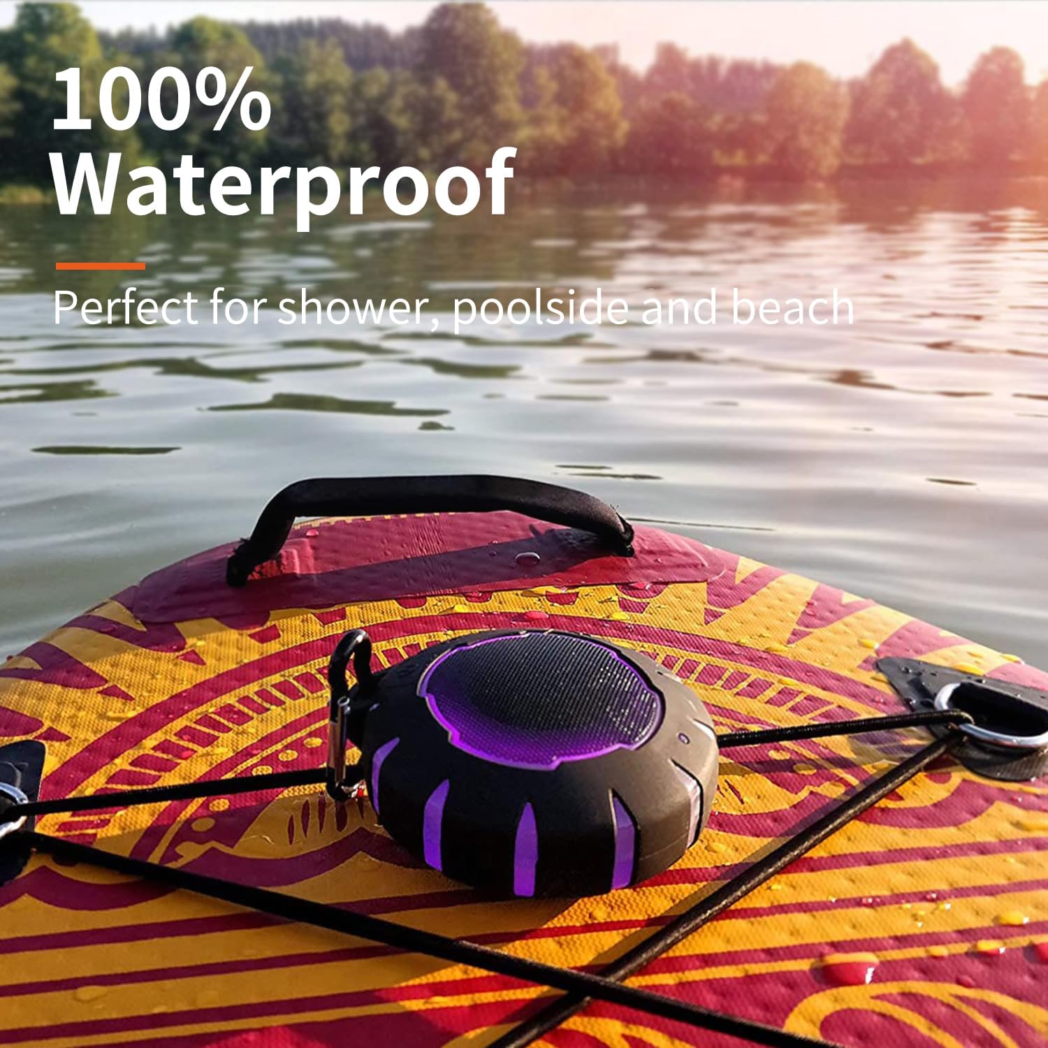HEYSONG Waterproof Bluetooth Speaker