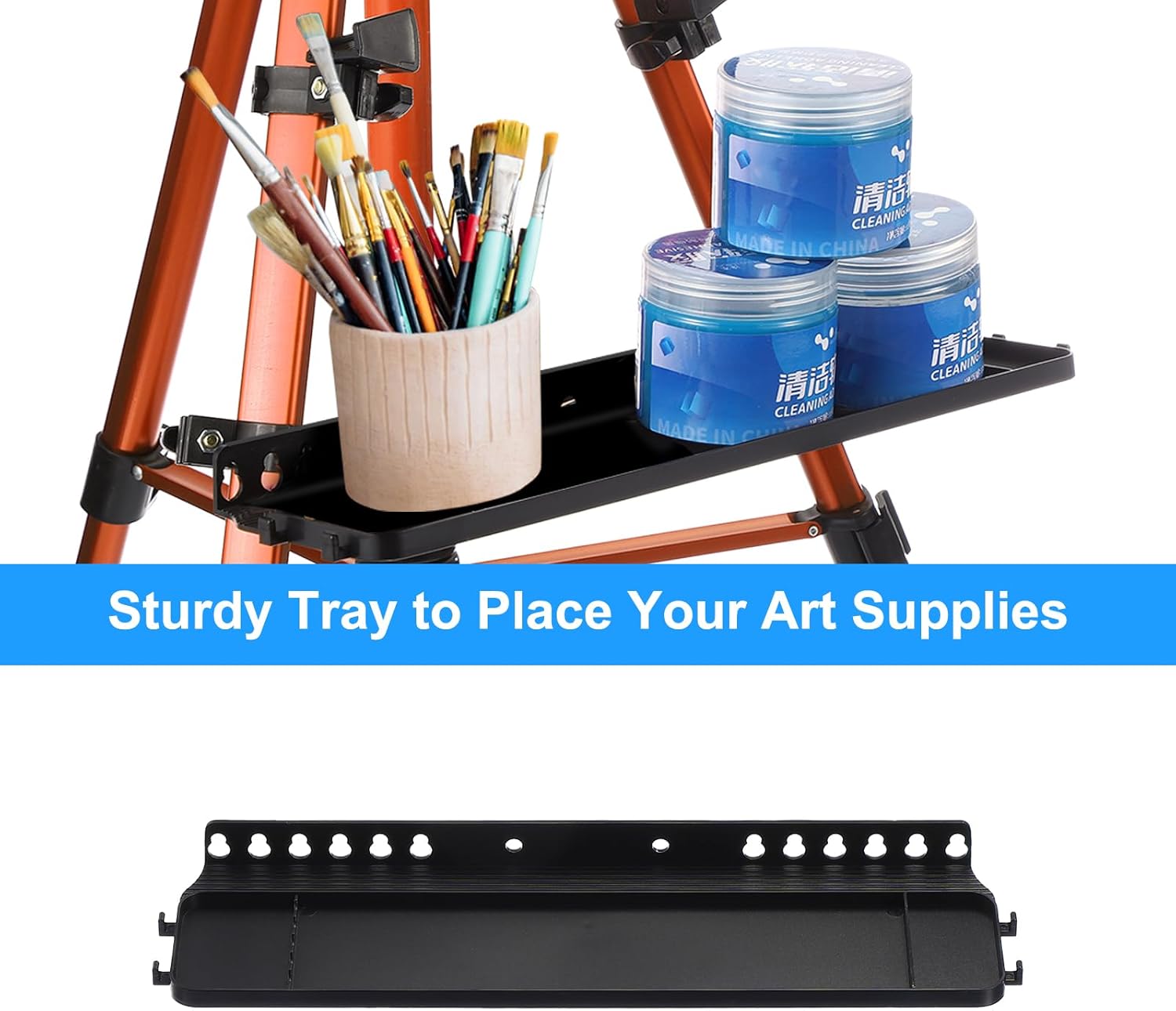PATIKIL Artist Easel Stand with Detachable Tray