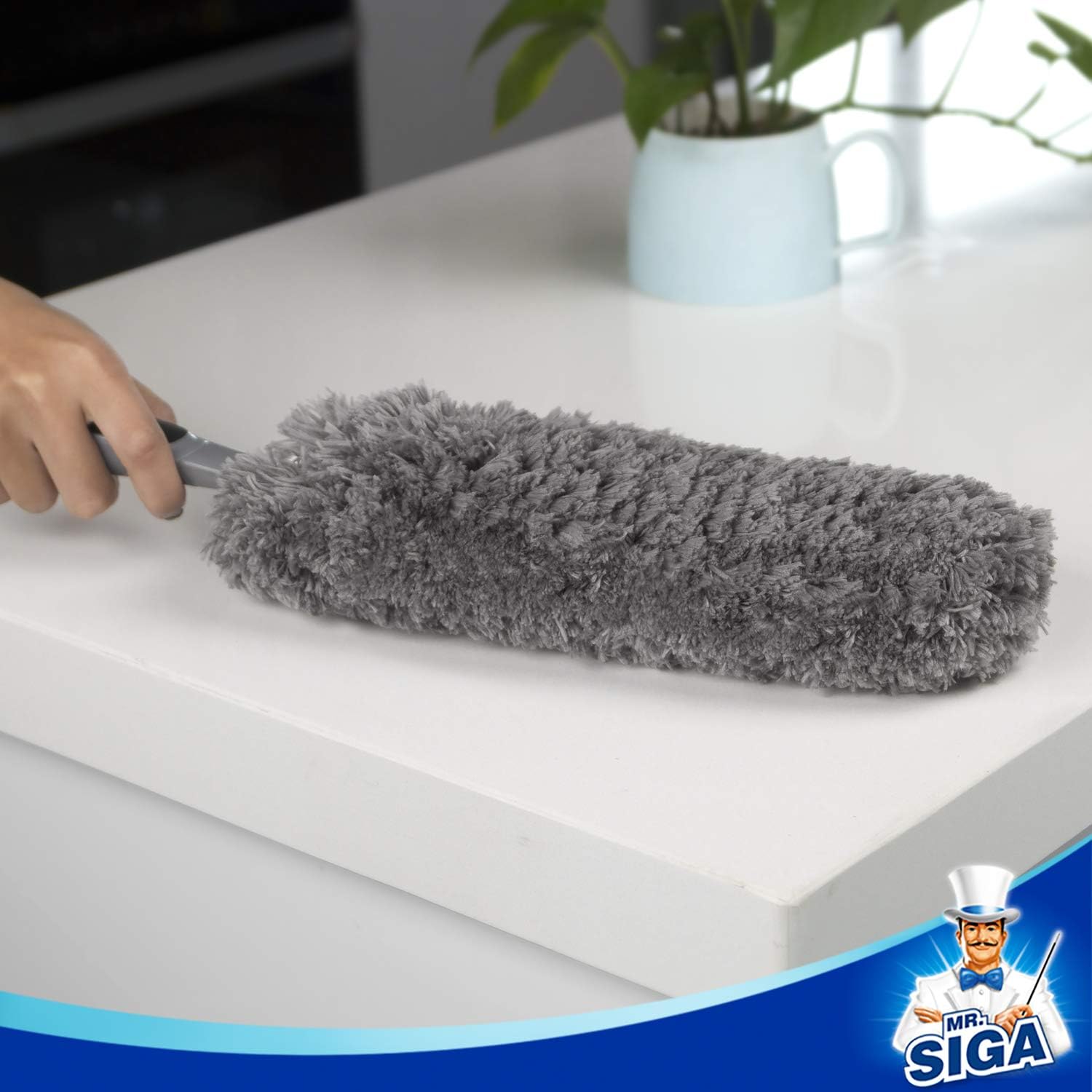 MRSIGA Lint Free Microfiber Duster Refills 2 Pack