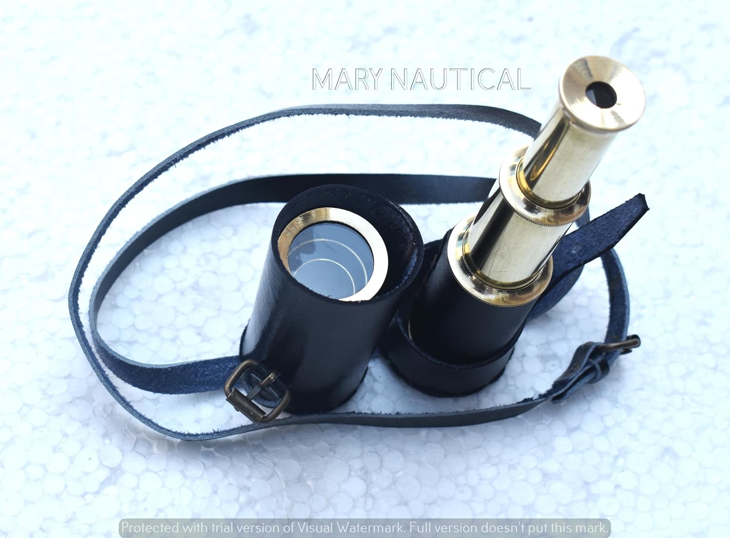Brass Pirate Monocular Telescope with Focus Mechanism