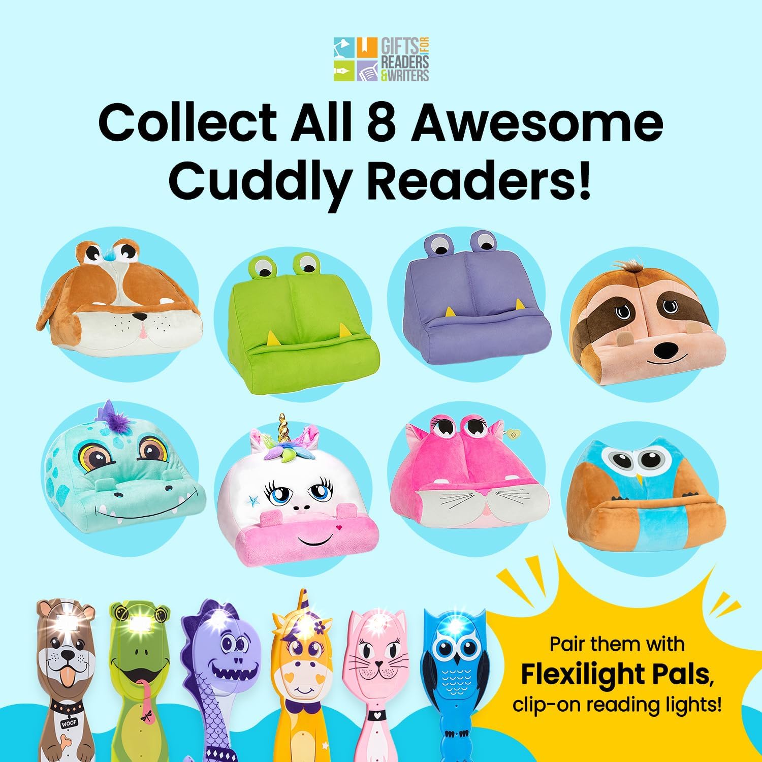 Fun iPad Stand for Kids Cuddly Book Holder and Reading Pillow