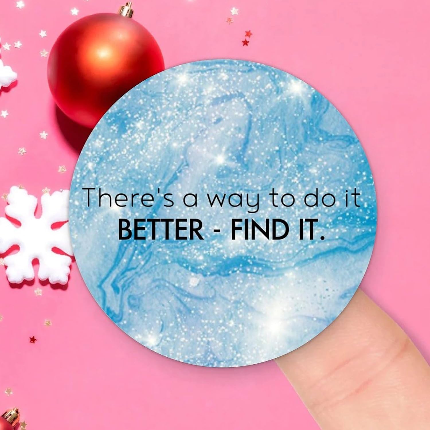 3in Round Label Stickers 100pcs for Boxes Envelopes and More