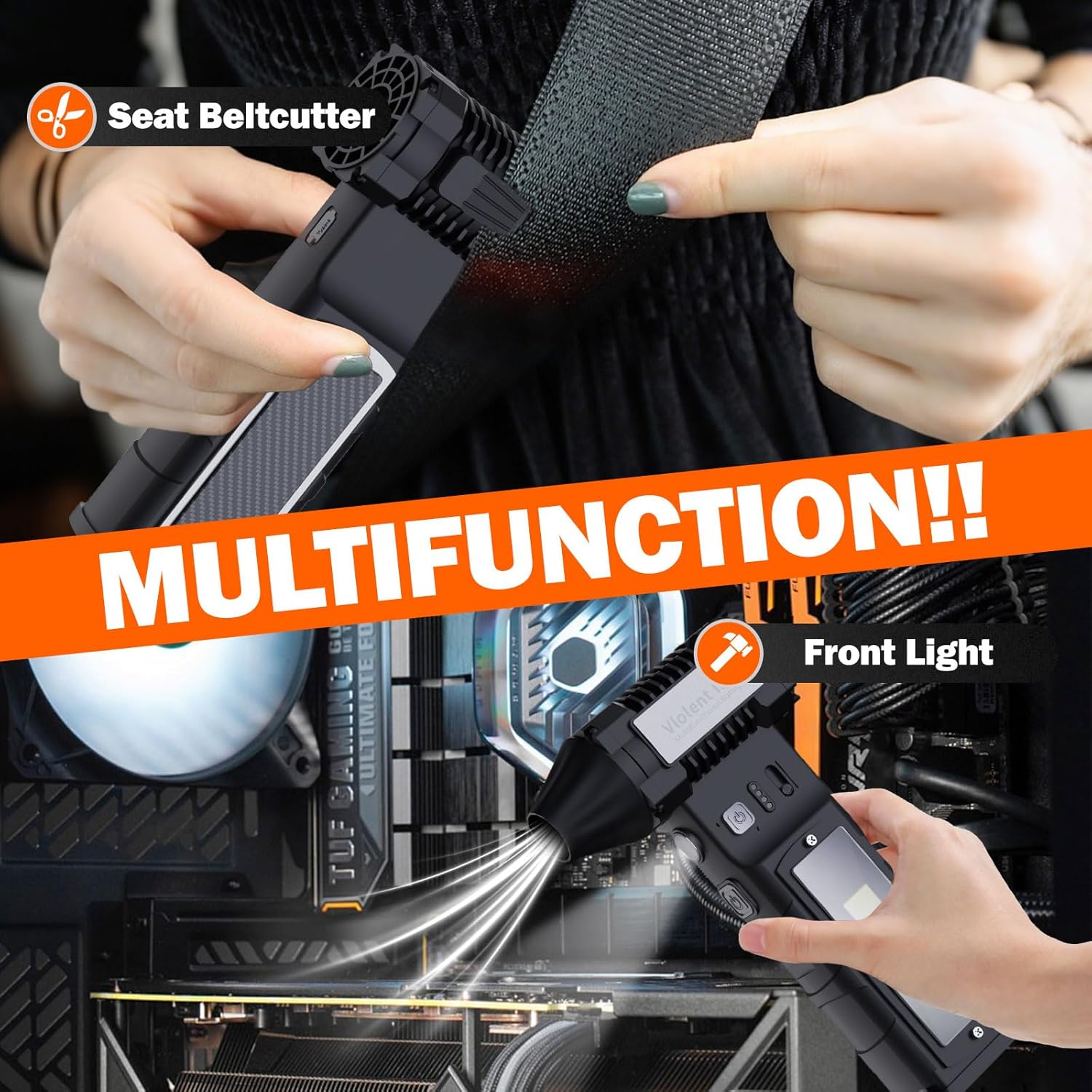 Imcrasy 3in1 Turbo Jet Air Duster Cordless