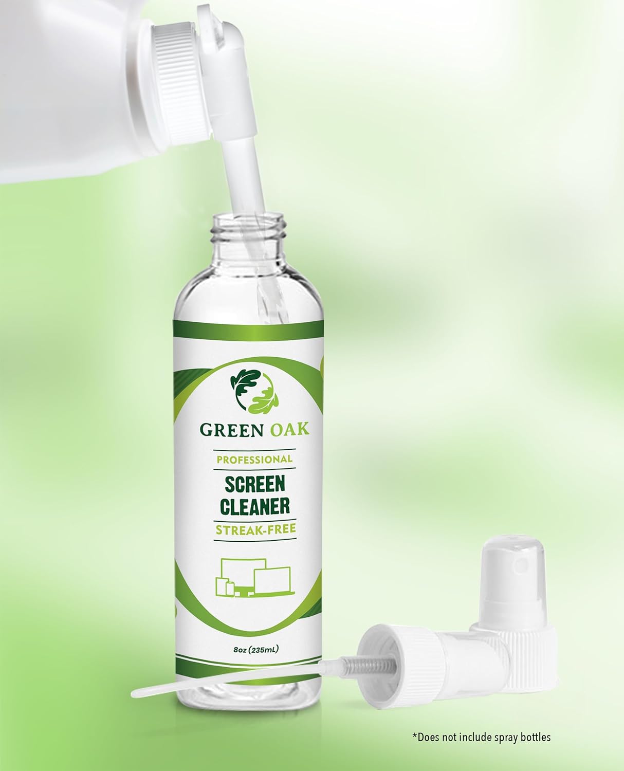 Green Oak Screen Cleaner Refill 1 Gallon