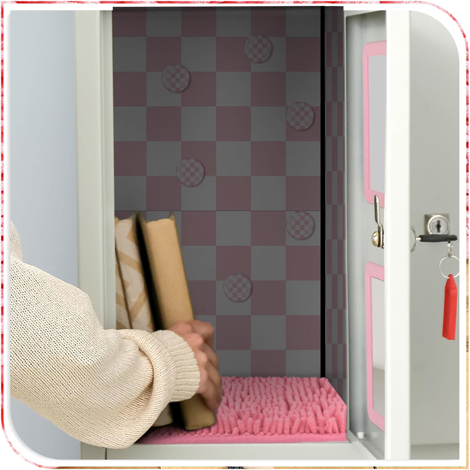 Eersida 23pcs Magnetic Locker Decorations for Girls