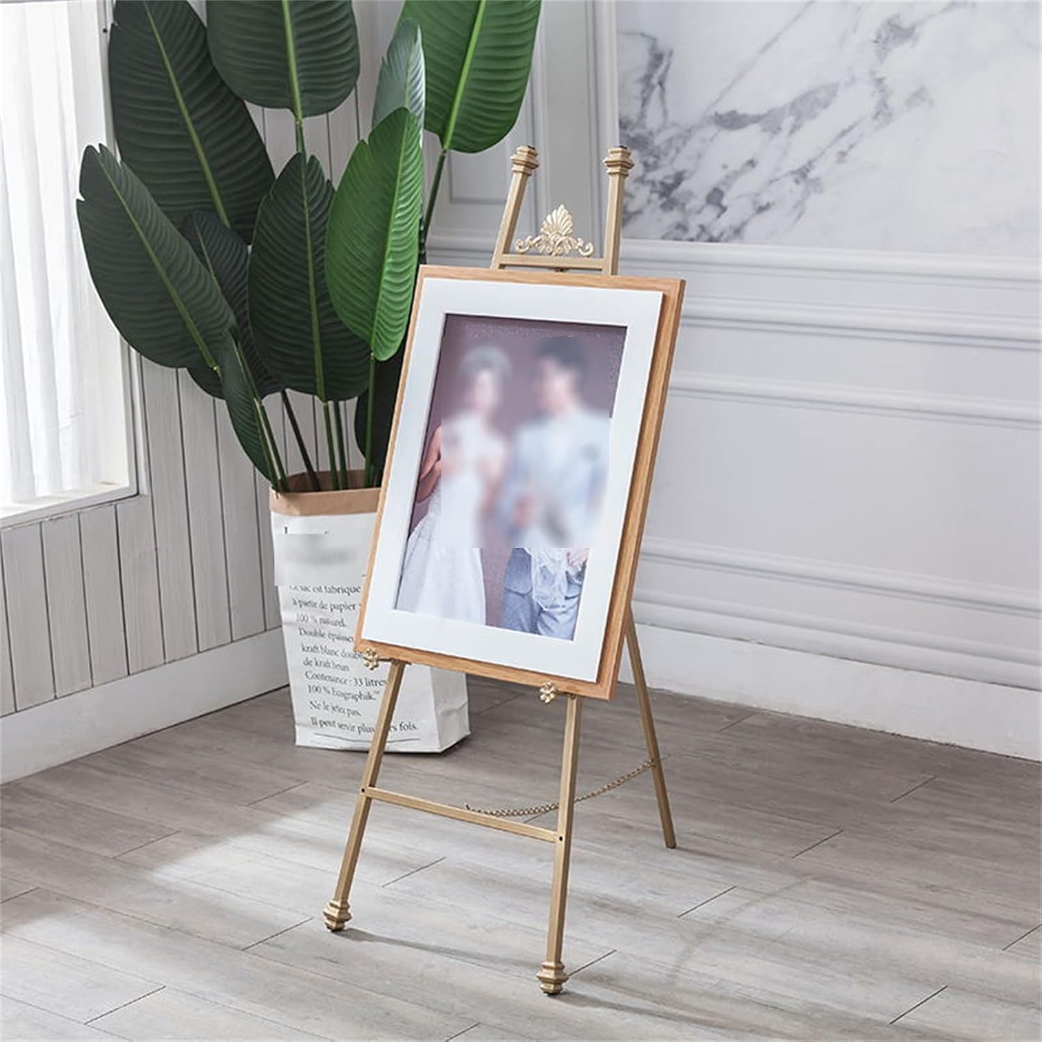 MIQXUAN Adjustable Height Easel for Art and Crafts