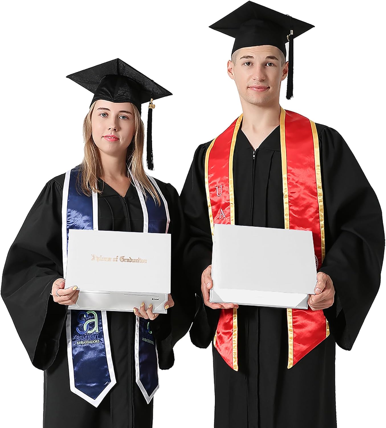 Graduation Mall 85x11 Diploma Cover Certificate Holder 6 Packs