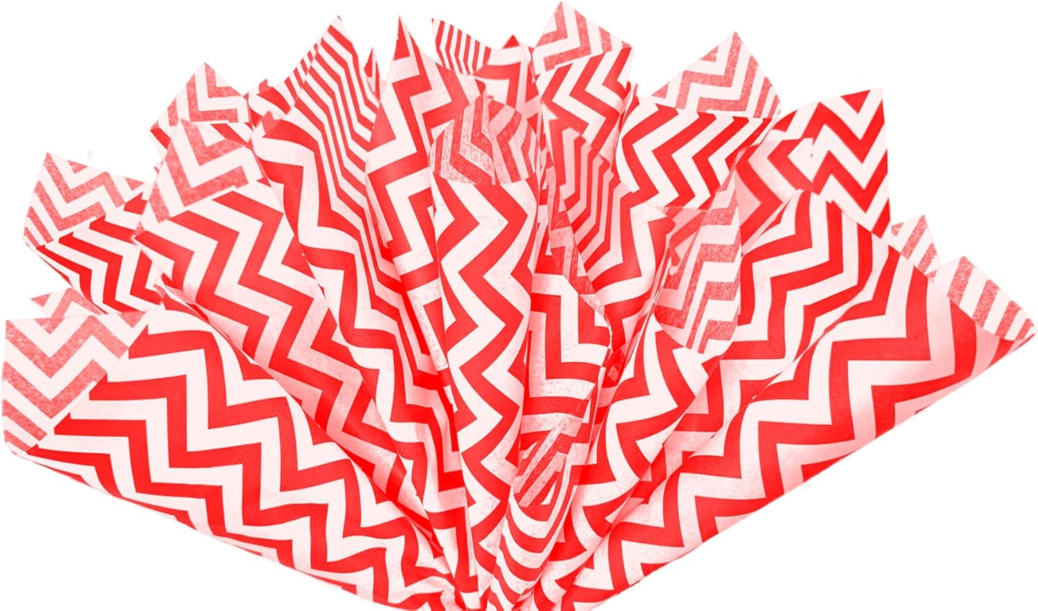 Flexicore Packaging Black Chevron Gift Wrap Tissue Paper 10 Sheets