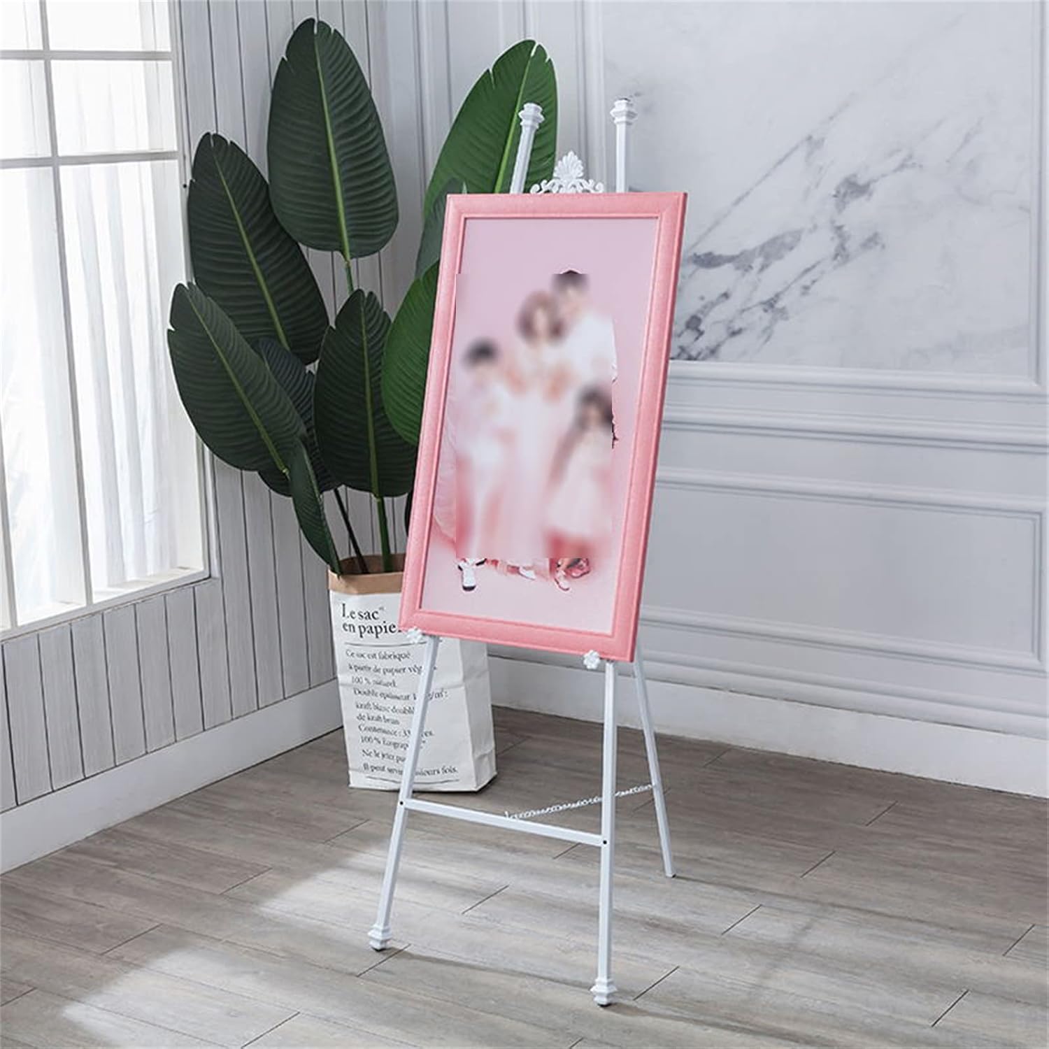 MIQXUAN Adjustable Height Easel for Art and Crafts