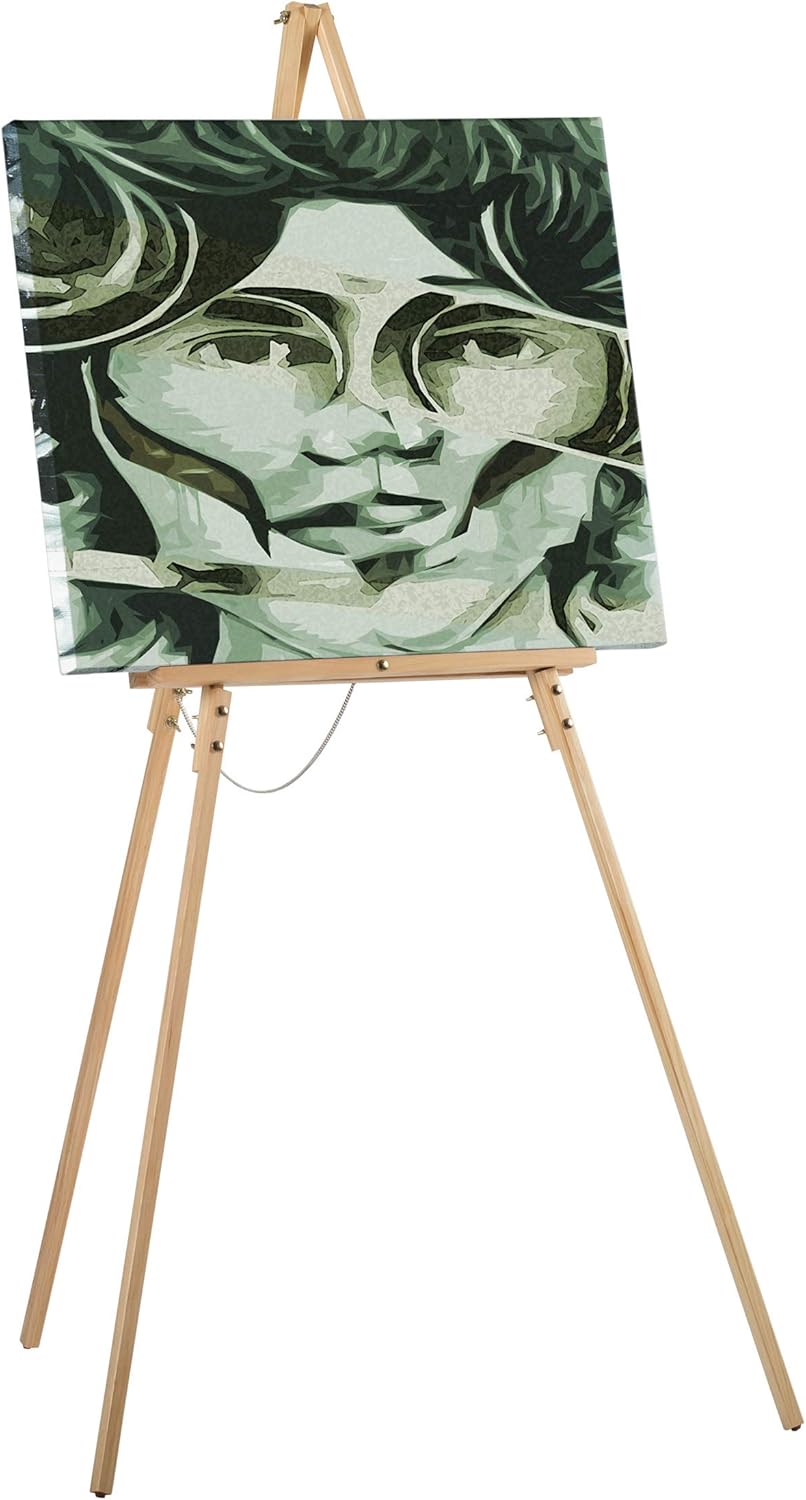 SD Studio Design Natural Wood Easel for Art and Displays