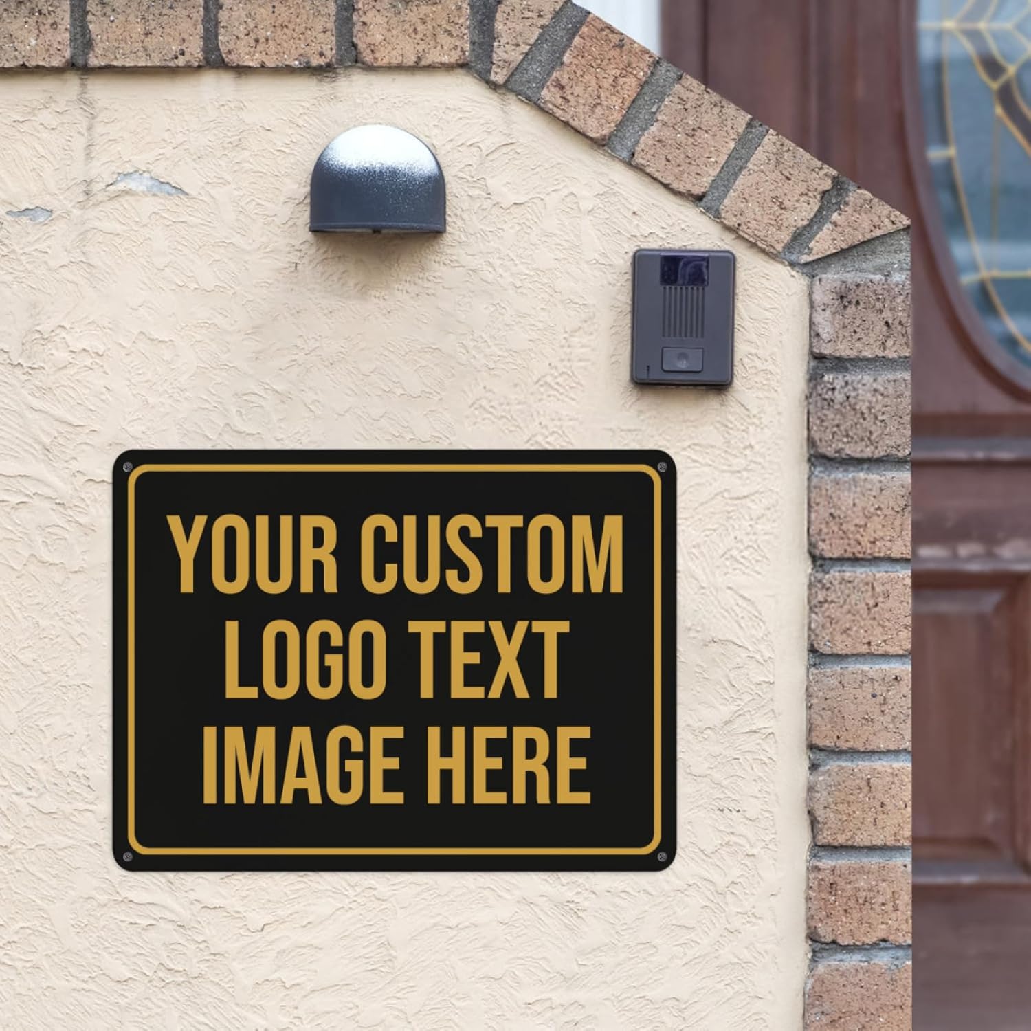 Custom Outdoor Metal Sign 8x12inch Personalized