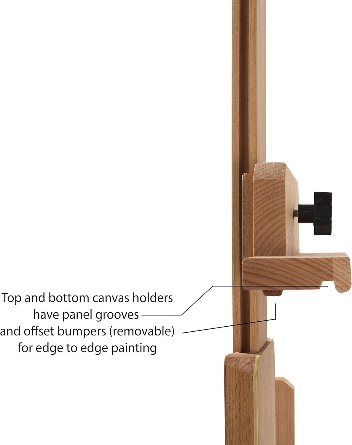 Creative Mark Carolina Wooden H-Frame Artist Studio Floor Easel