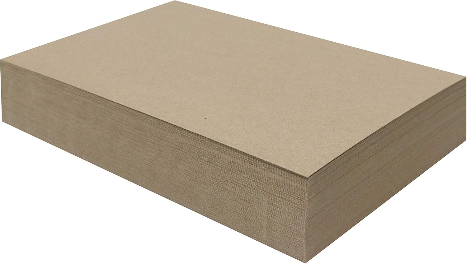 100 Chipboard Sheets 11x17 Inch 30pt Brown Kraft Cardboard