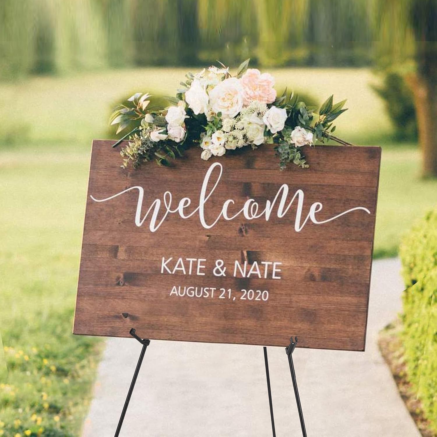 Adjustable Art Easel Stand for Wedding Poster Display