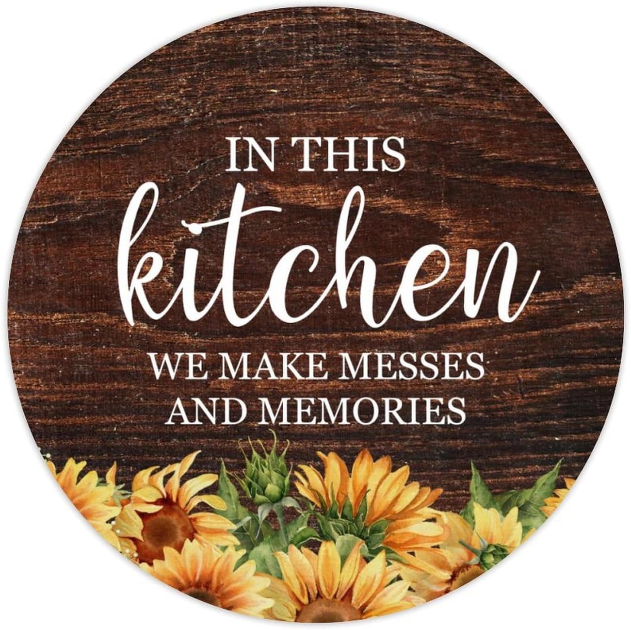 3 Inch Round Label Stickers 100pcs for Kitchen Quotes Seals