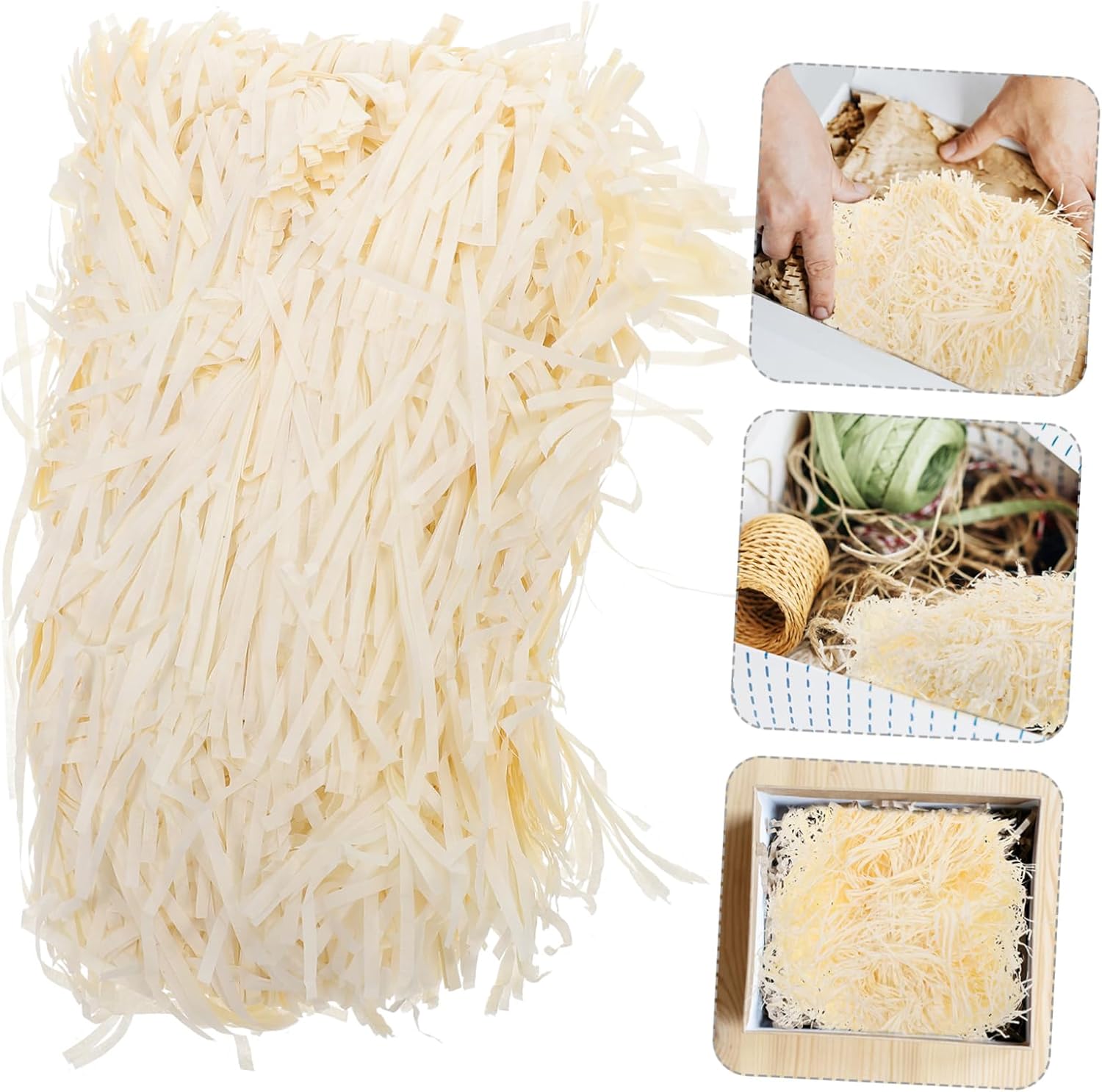 Beaupretty 4bags Shredded Paper for Box Filler