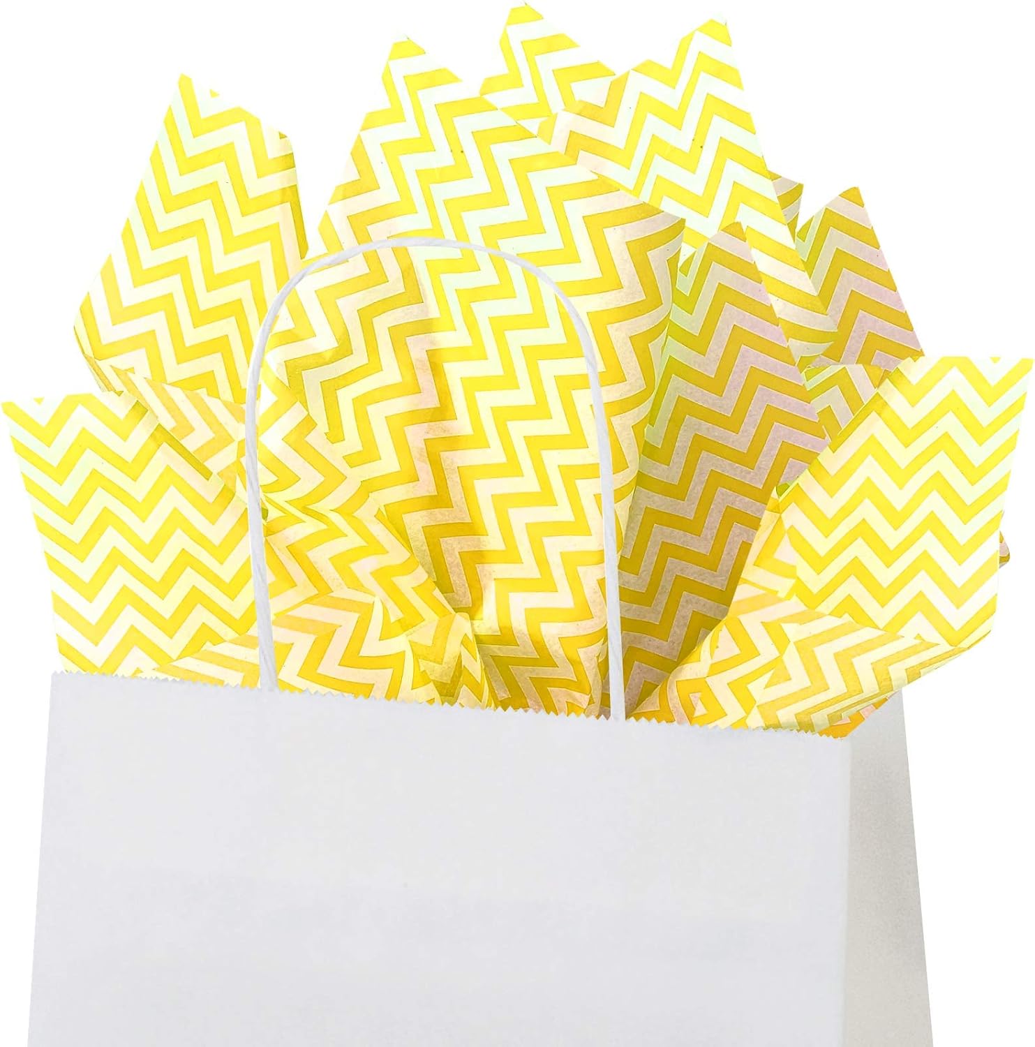 Flexicore Packaging Black Chevron Gift Wrap Tissue Paper