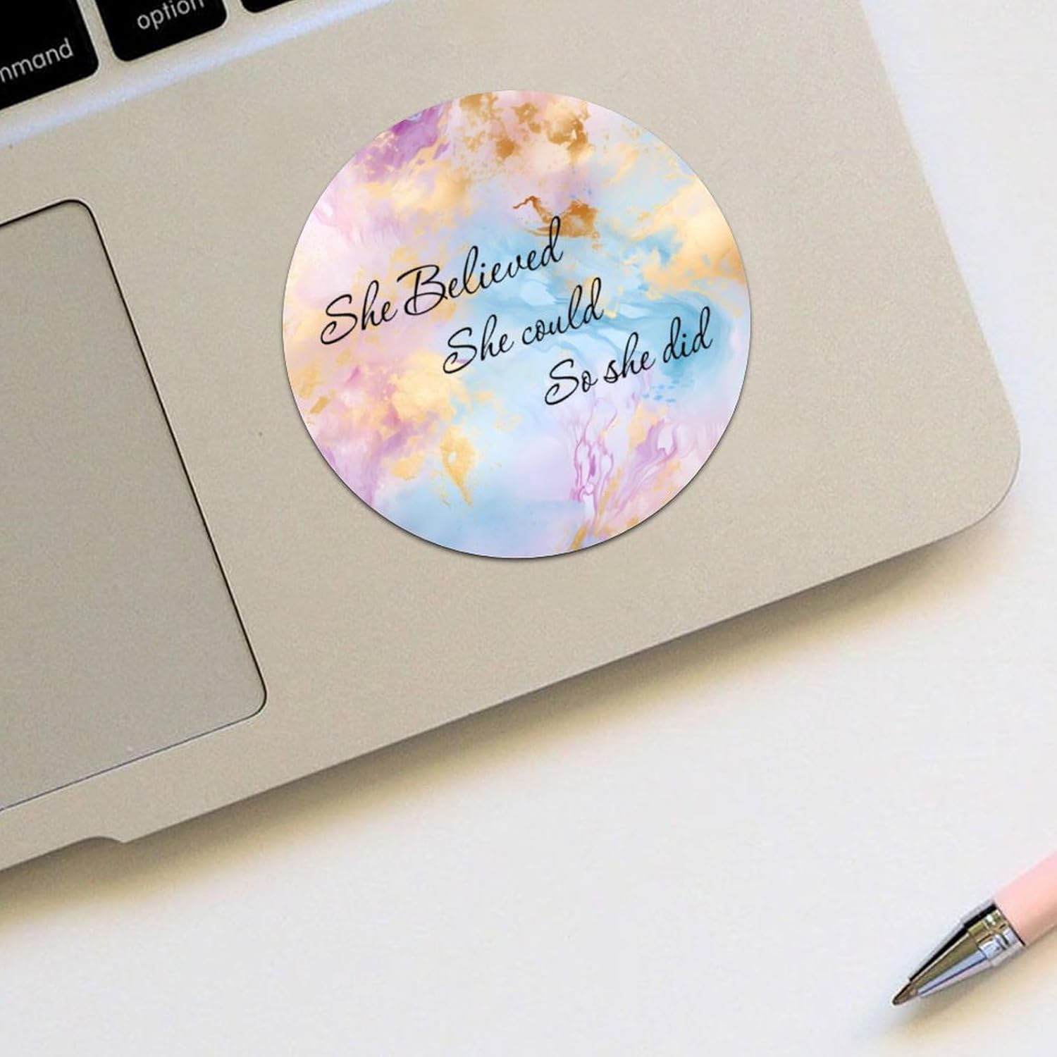3in Round Label Stickers 100pcs Quotes Decals for Envelopes Bottles Boxes