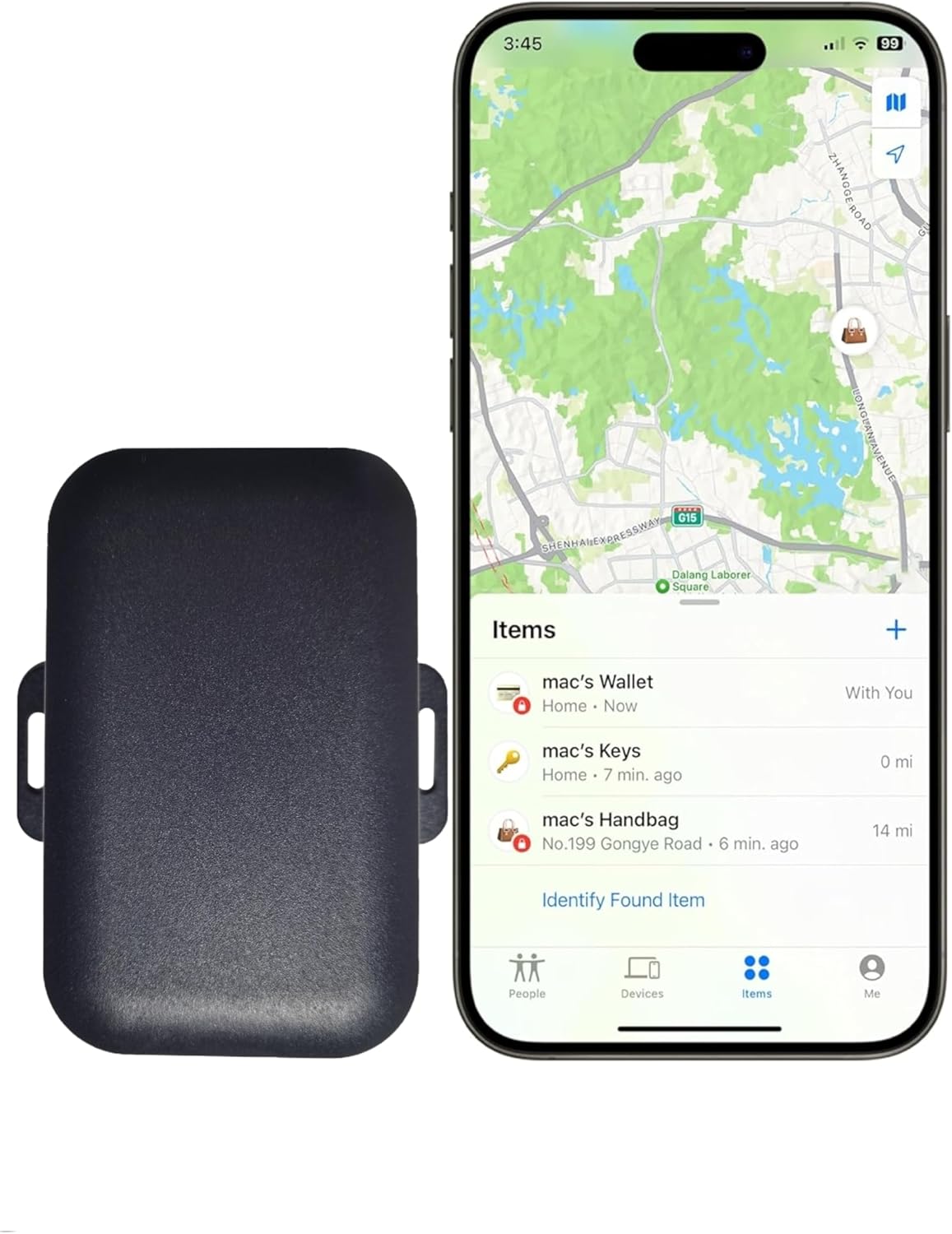 10 Year Long Life Battery Item Finder Tracker for Vehicles and Luggage