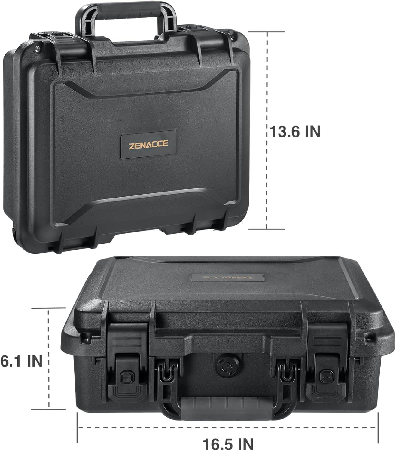 ZENACCE Waterproof Hard Case for Starlink Mini