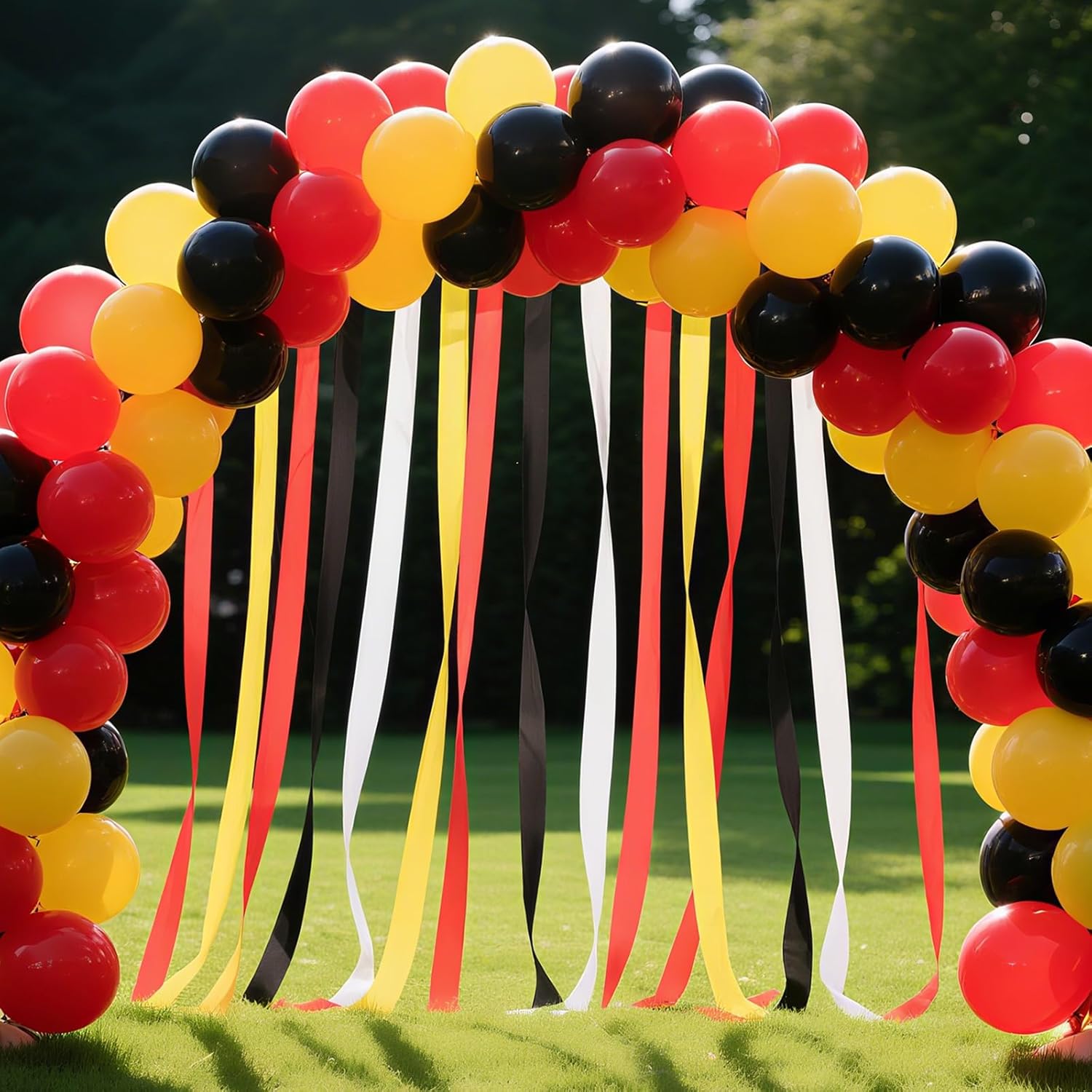 Cartoon Monster Birthday Decorations 8 Rolls Crepe Paper Streamers
