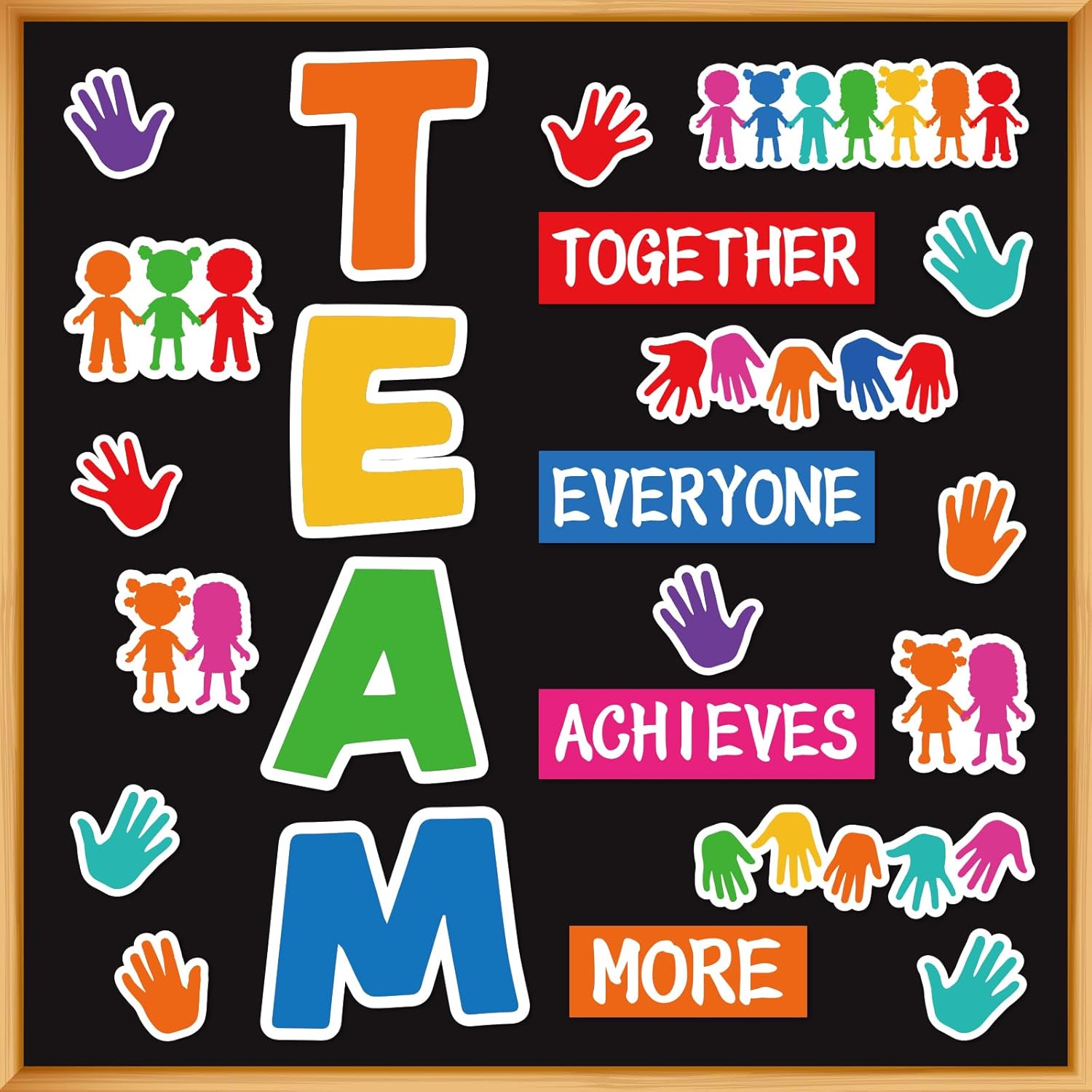 Team Welcome Set Classroom Bulletin Board Decor