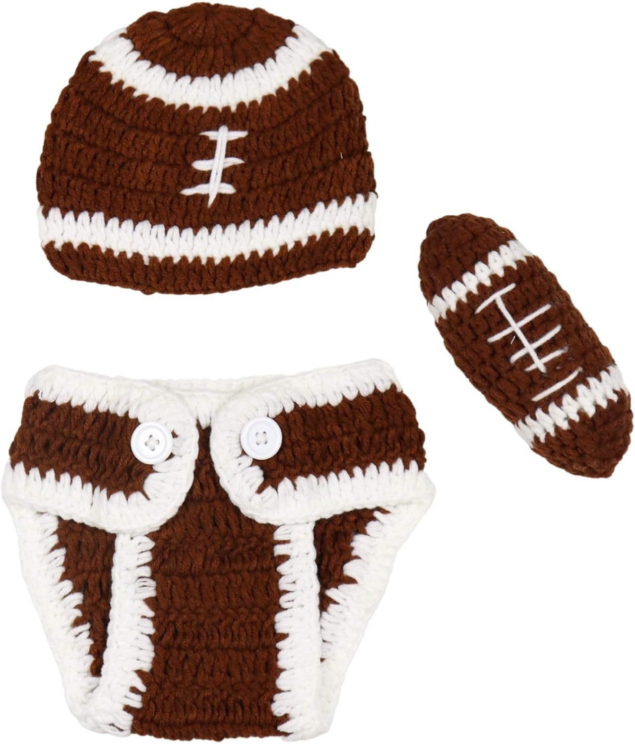 Baby Football Photography Outfit 0-1 Month