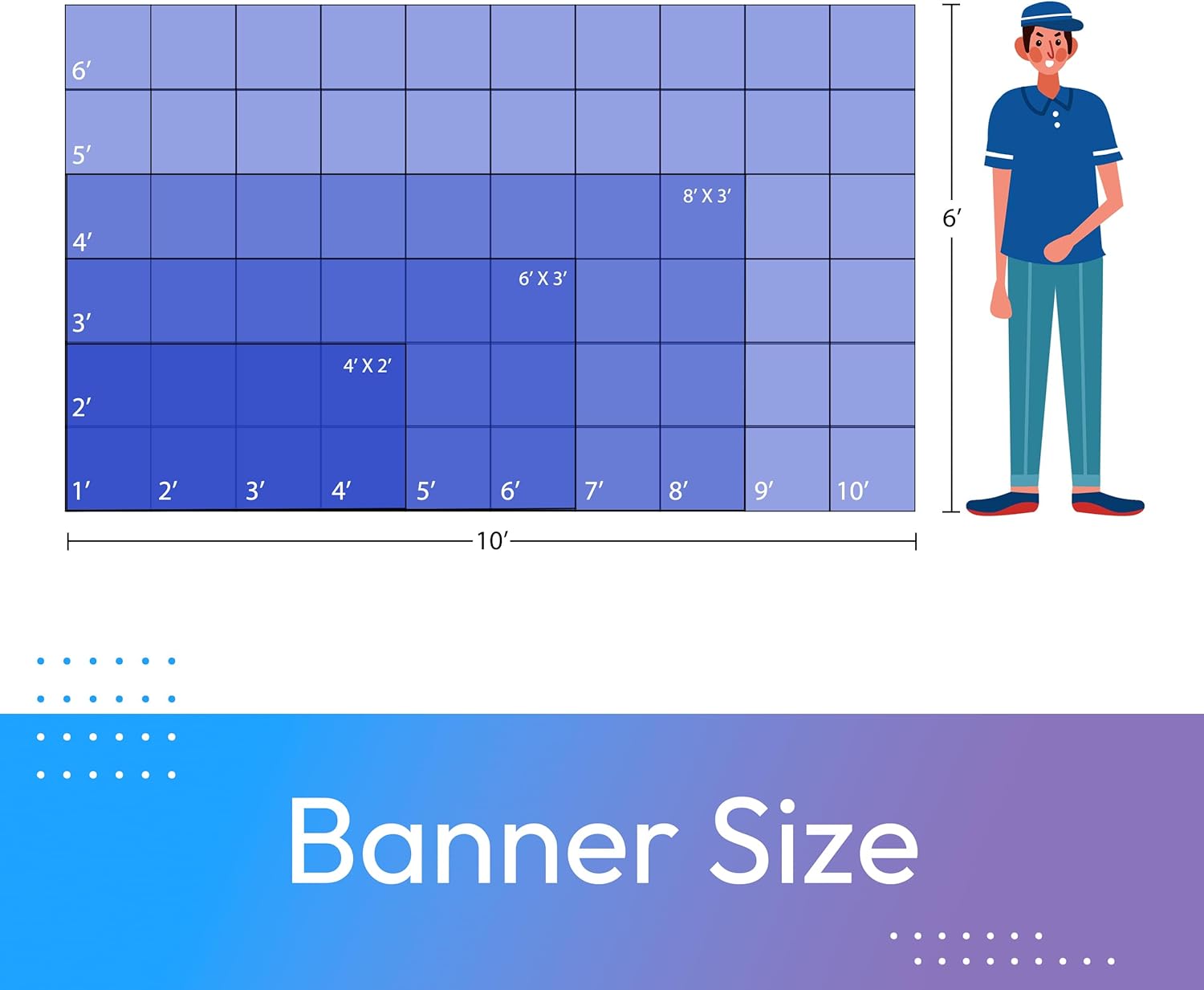 Custom Vinyl Banner with HD Printing - 1x2ft Indoor Outdoor