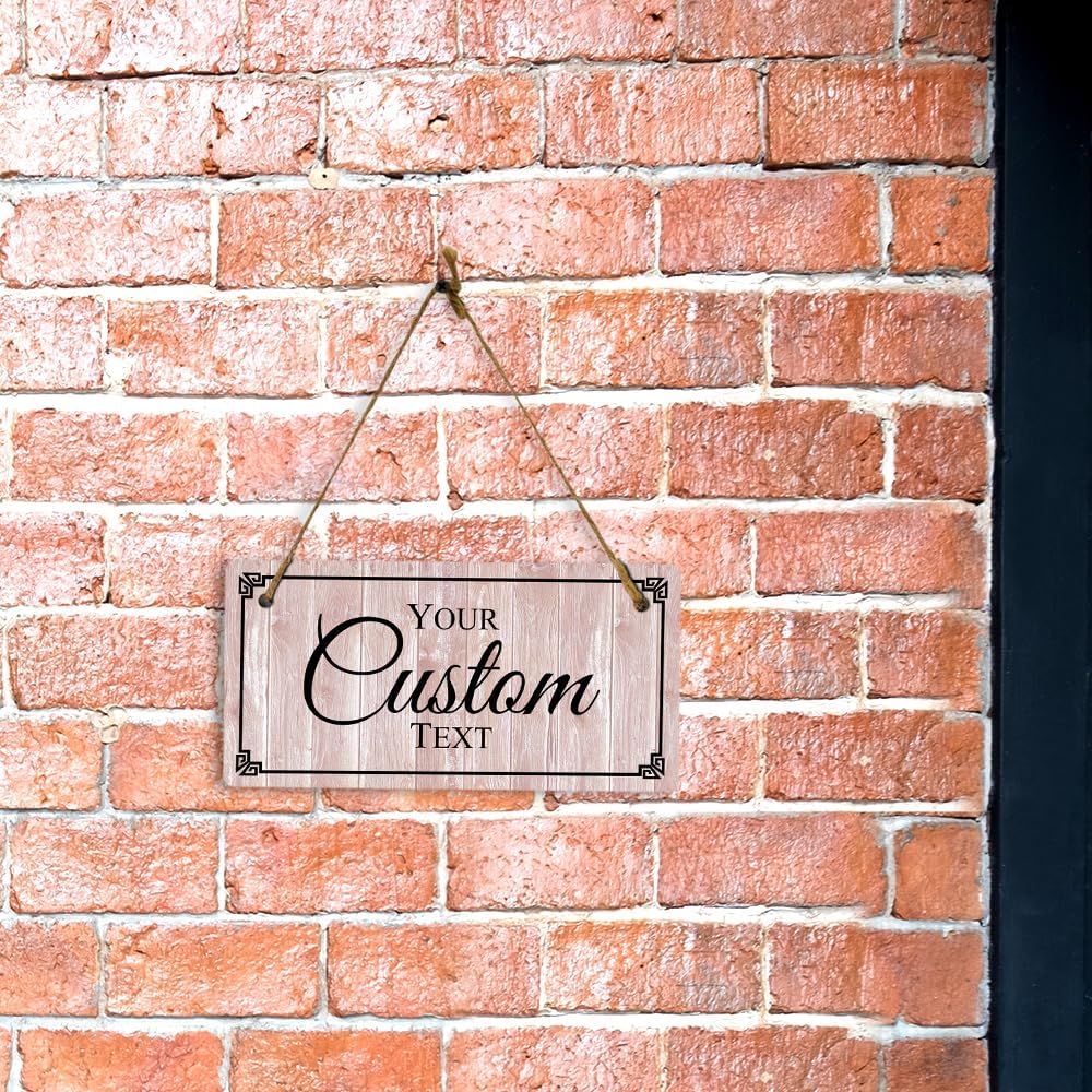 Signs ByLITA Customizable 5x10 Inch Wall or Door Sign