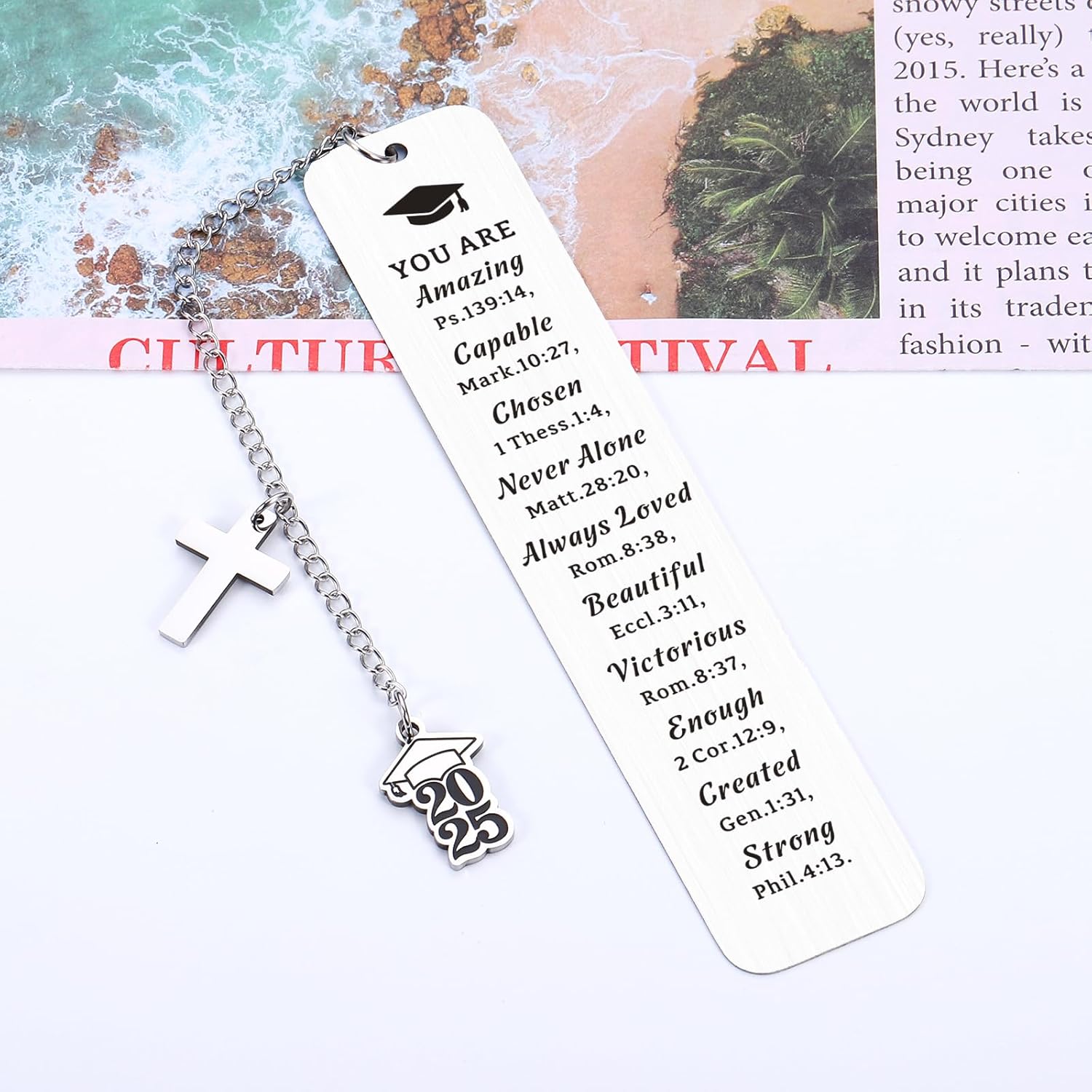 2025 Graduation Bookmark for Girls Boys