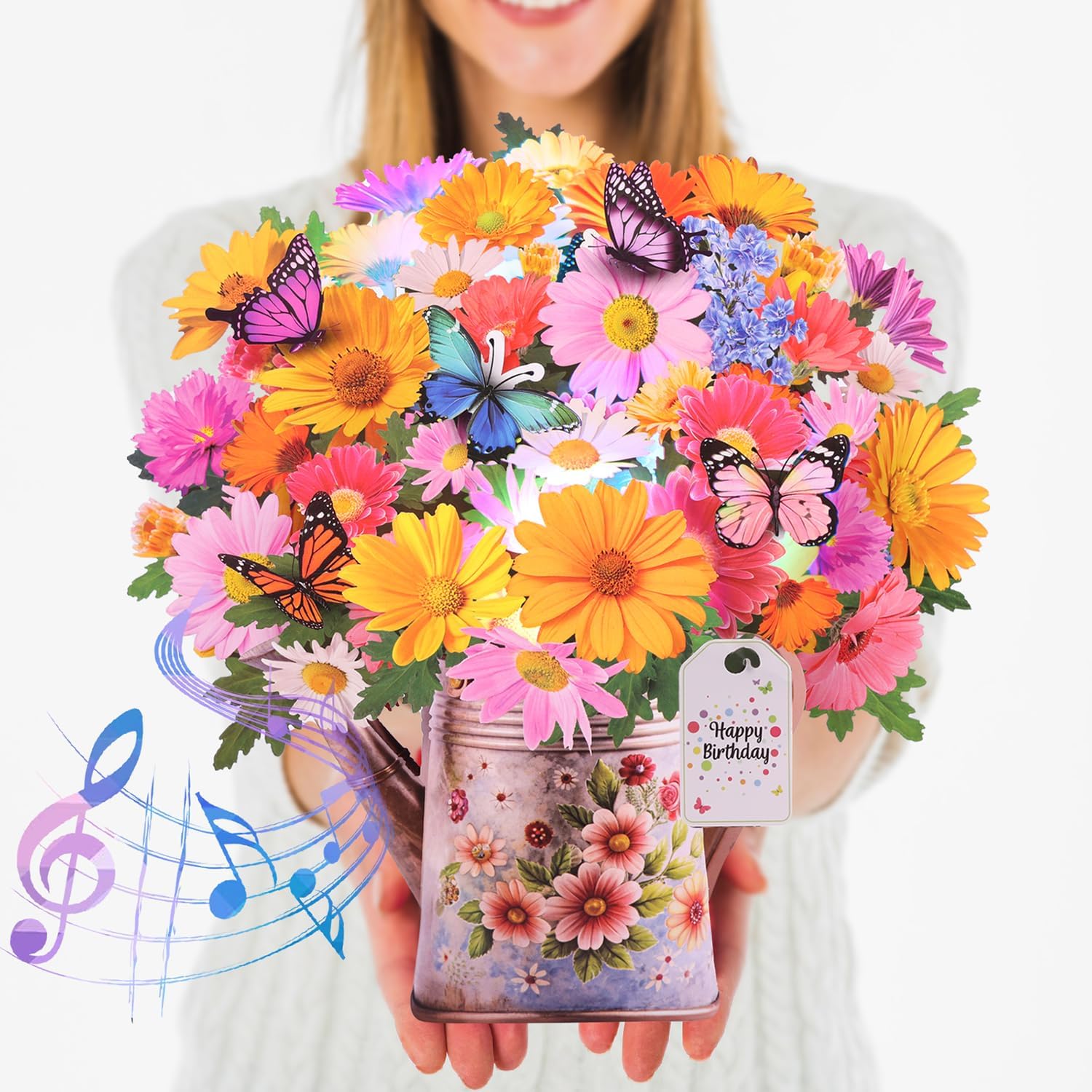 Pop Up Birthday Card with Music and Lights