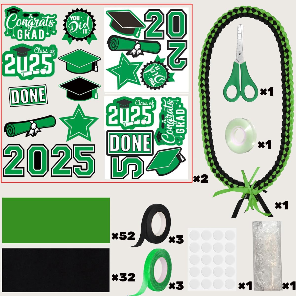 Class of 2025 Graduation Money Lei Kit