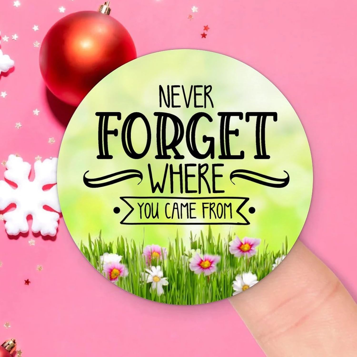 3in Round Label Stickers 100pcs for Gifts and Decor