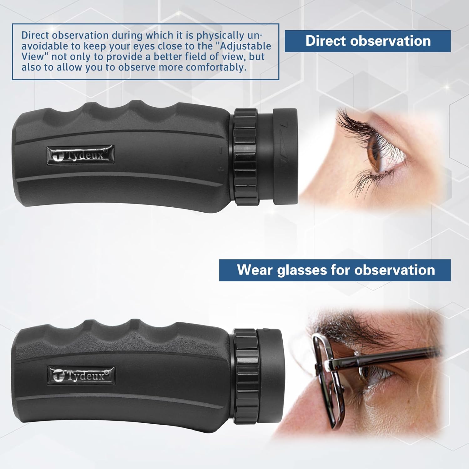 10x25 Monocular Telescope - Compact for Travel Bird Watching Hunting