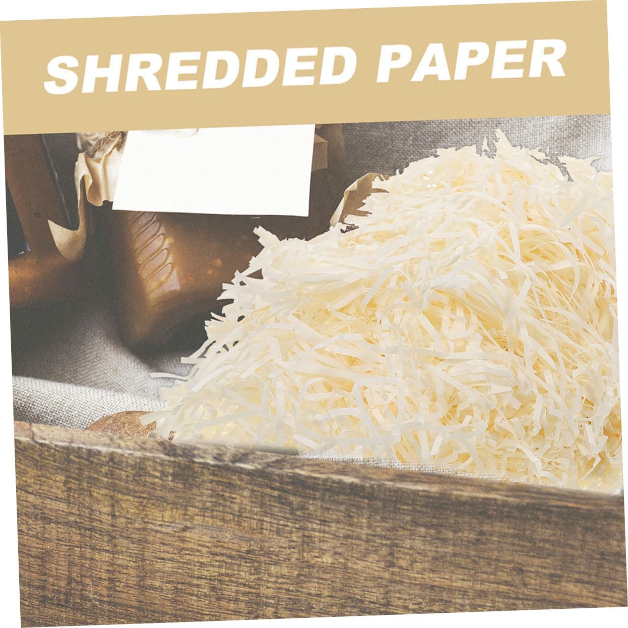 Beavorty 2Bags Crinkle Cut Shredded Paper Basket Filler