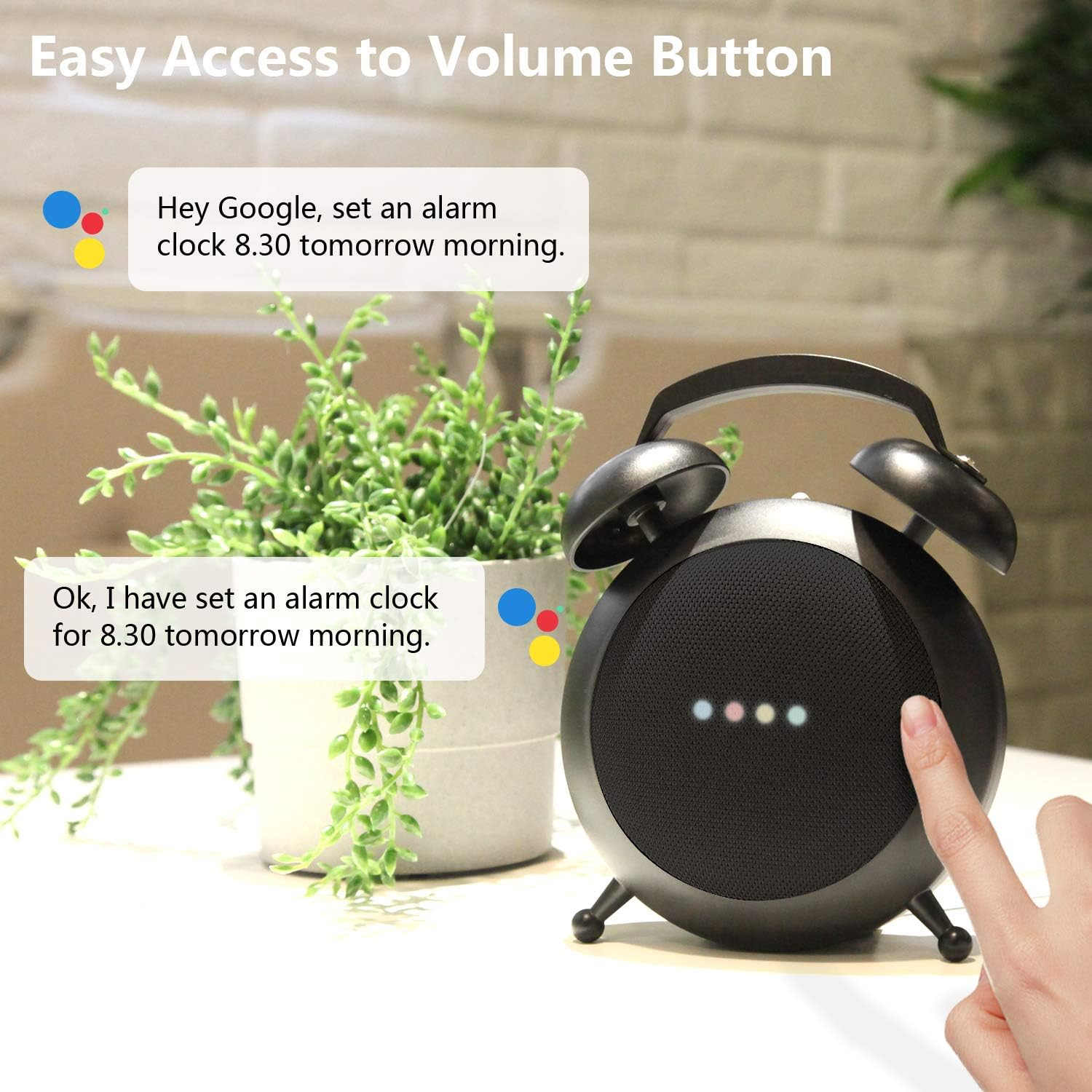 Portable Speaker Mount for Google Home Mini and Nest Mini