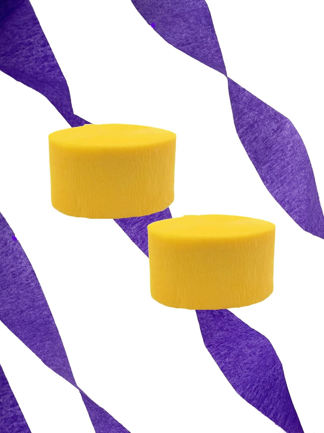 K-Kraft USA Made Crepe Paper Streamers 2 Rolls Each