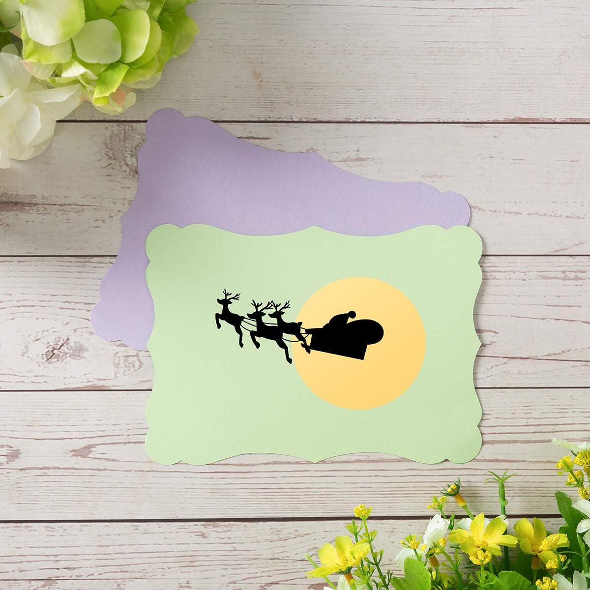 50 Pack Blank Kraft Cards 5x7 Inches for DIY Greeting Cards