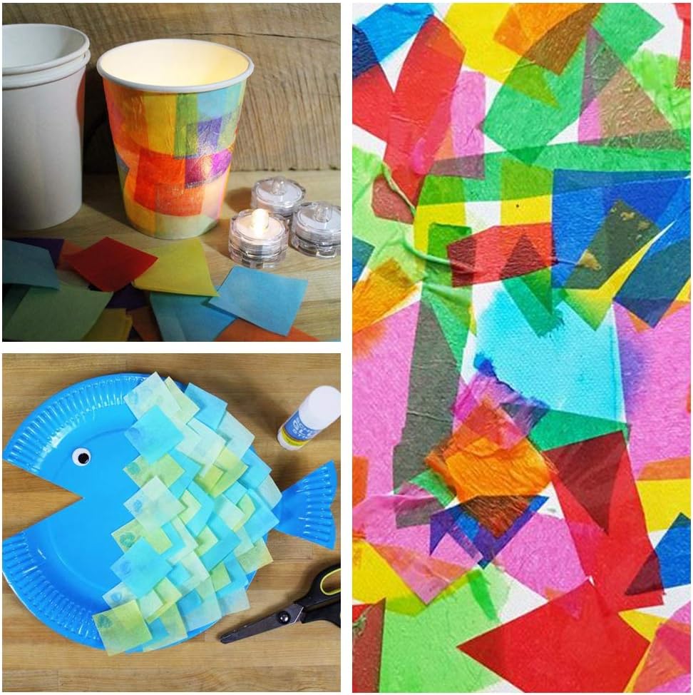 Exquiss 360 Sheets A4 Tissue Paper 36 Colors