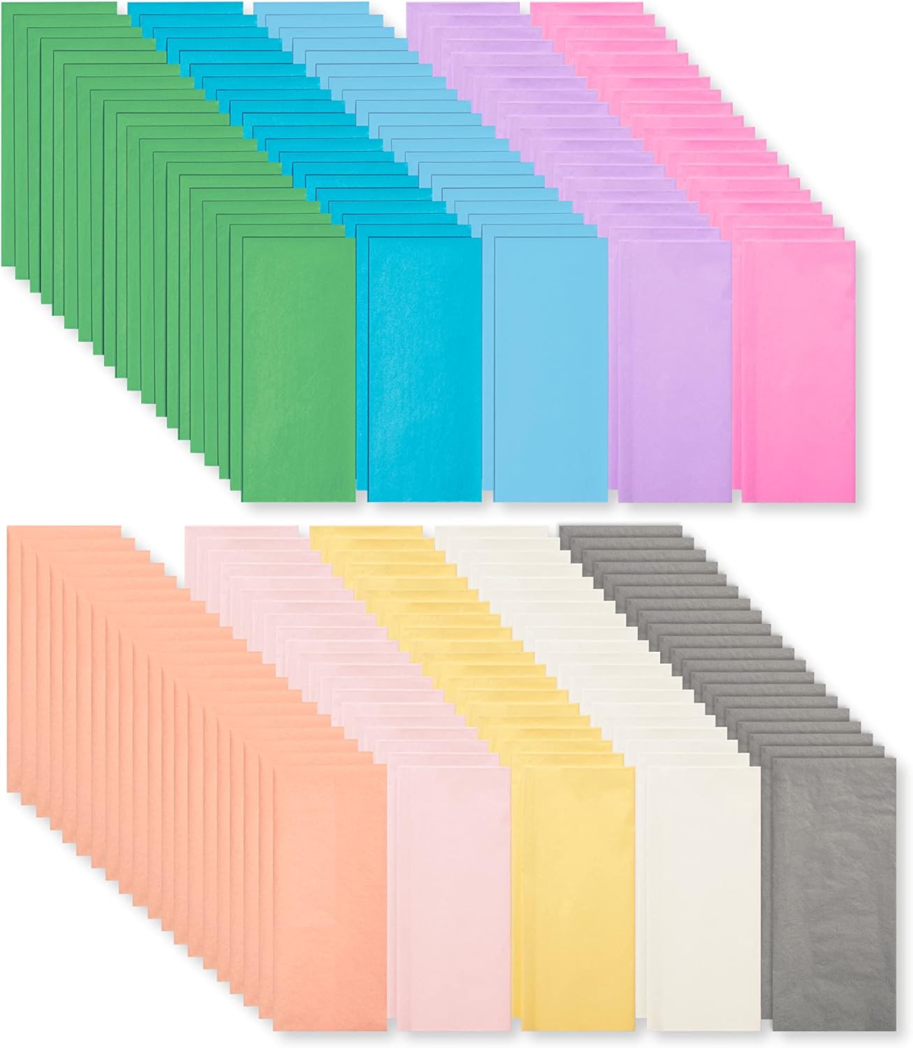 American Greetings 200 Sheets 20x20 Inch Pastel Tissue Paper for All Occasions