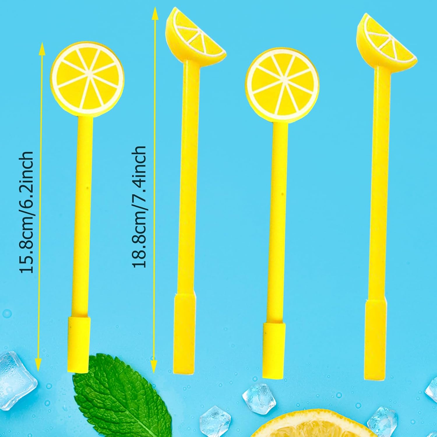 30 Pcs Cute Lemon Gel Ink Pens for Kids